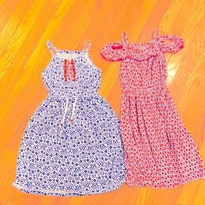 Two Little Girls Carter’s Dresses 4T/5